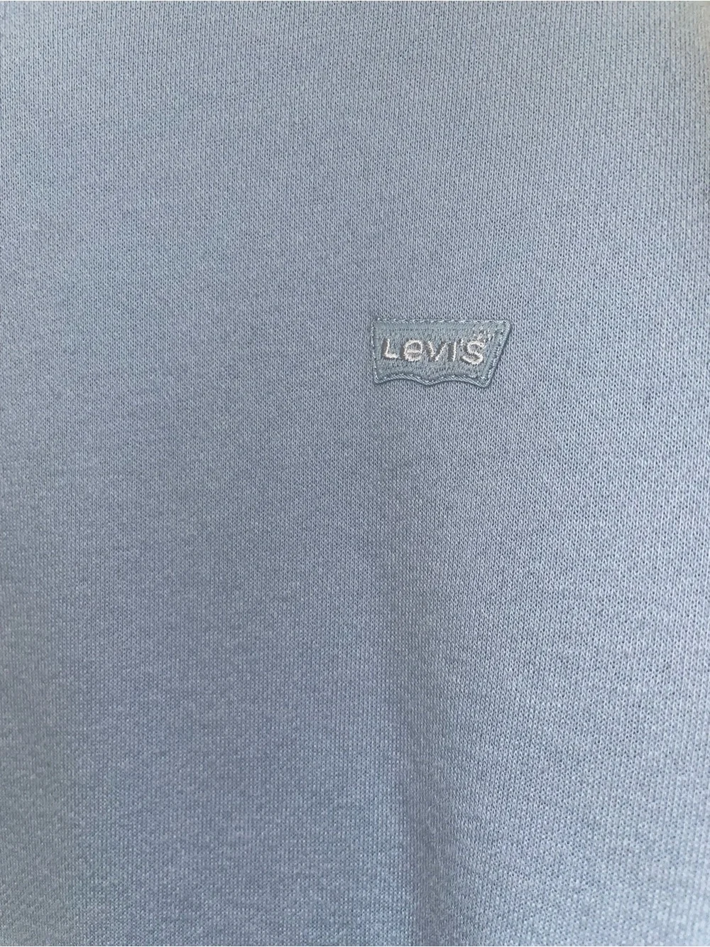 Levi's Light Blue Crewneck Sweatshirt